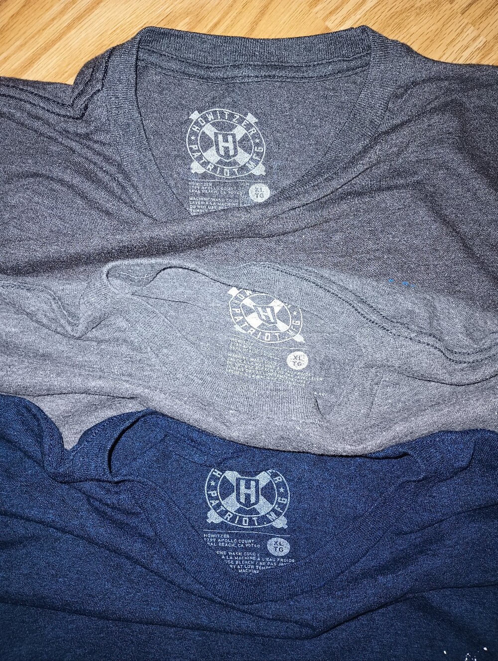 Howitzer Patriot T-shirt Bundle (3) Men's XL - Picture 4 of 5